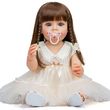 Кукла Реборн виниловая 55см в пакете (FA-038) 