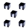 Подставка под блок-кубиков 9x9x5 (4445-ФАС) 5 шт в комплекте, черная