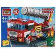 Конструктор (Пожарная машина)112 деталей, в коробке 19x14x5см (3631-KK)
