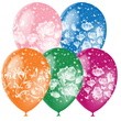 Воздушные шары, 25шт., M12-30см, ПатиБум "Фантазия", пастель,декор, (4690296041045)