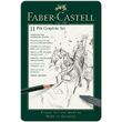 Набор карандашей ч-г Faber-Castell (Pitt Graphite), 11 предметов, заточен., метал. кор.