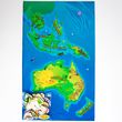 Обучающая игра из фетра (Карта Австралии и Азии)
